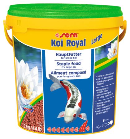 Корм основной Sera KOI ROYAL ST large для кои свыше 25 см, гранулы 10 л