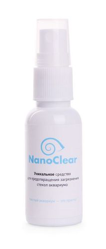 Средство AquaLighter "NanoClear" для предотвращения загрязнения стёкол аквариума, 30 мл