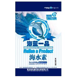 Соль морская Hiker Ocean Ornamental Fish Sea Salt для тропических рыб, на 30 л, 1 кг
