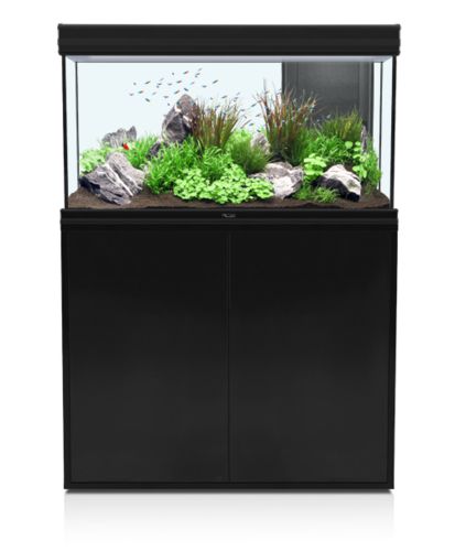 Тумба AQUATLANTIS FUSION 100 д/аквариума, черный глянец, 101x40x83 см (19 мм) от интернет-магазина STELLEX AQUA