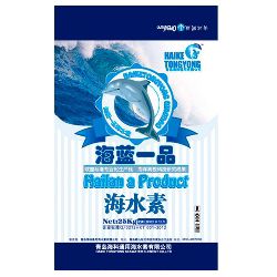 Соль морская Hiker Ocean Ornamental Fish Sea Salt для тропических рыб, на 750 л, 25 кг