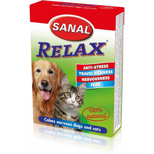 SV5021 SANAL «Релакс» антистрессовое средство для кошек и собак, 15 таб.