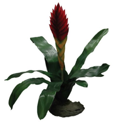 Lucky Reptile искусственное растение для террариума, Бромелия Гузмания красная, 35 см