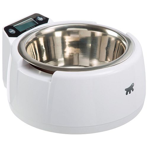 Миска Ferplast OPTIMA Feeding bowl with electronic scale с электронными весами, пластик и нержавеющая сталь, 0,85 л