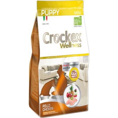 Корм PRIMORDIAL CROCKEX Wellness PUPPY MINI для щенков мелких пород, 2 кг, курица, рис