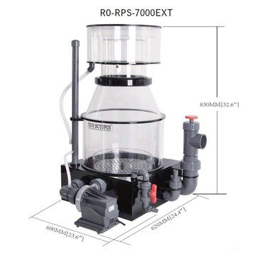 RO-RPS-7000EXT флотатор внешний для аквариумов от 5000-6000 л, помпа BB-10000S, 95 Вт