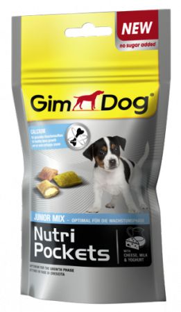 Подушечки Gimdog "Nutri Pockets Junior" для собак, 45 г