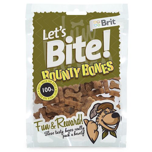 Лакомство Brit Let's Bite Bounty Bones "Косточки" для собак, 150 г