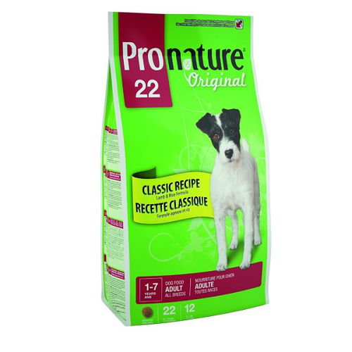 Корм Pronature 22 для собак ягненок с рисом