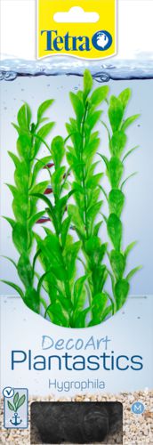 Растение аквариумное искусственное Гигрофила Tetra Hygrophila M зеленые листики, 23 см