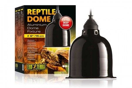 Светильник EXO TERRA Reptile Dome с отражателем, для ламп до 75 Вт, 15.2x12.7 см