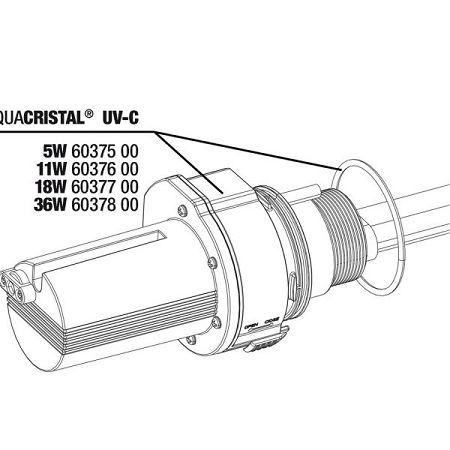 Сменный электрический модуль JBL ProCristal UV-C Electrical unit 5W для JBL ProCristal UV-C 5 Вт