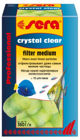 Фильтрующий материал Sera Crystal Clear Professional кристально чистая вода, 12 шт.