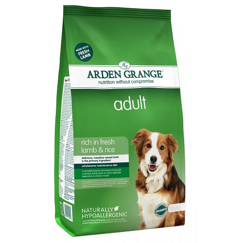 Корм Arden Grange Adult Dog Lamb & Rice для взрослых собак, с ягненком и рисом