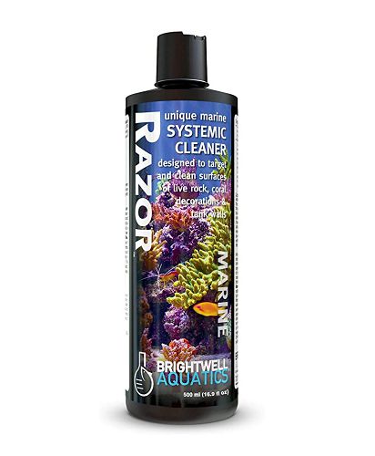 Средство Brightwell aquatics razor marine для очистки морских аквариумных систем, 500 мл
