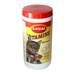 Витаминное лакомство SANAL Vitamins для кошек, 60 г