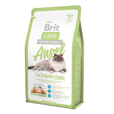 Корм Brit Care Cat Angel Delighted Senior для пожилых кошек