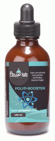 Смесь аминокислот Polyp Lab Polyp Booster для кораллов, стимулятор пищевого поведения, 100 мл