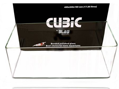 Панорамный нано-аквариум BLAU CUBIC SCAPING, 13 л от интернет-магазина STELLEX AQUA
