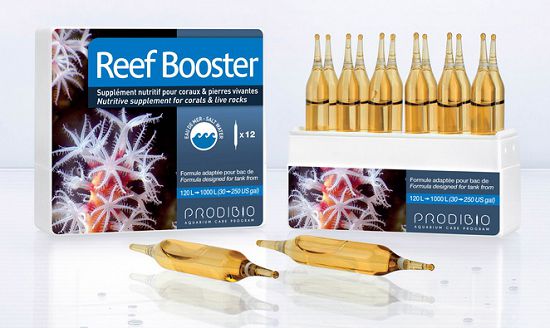PRODIBIO Reef Booster питательная добавка для роста и развития кораллов, моллюсков и микрофауны, 12 шт. от интернет-магазина STELLEX AQUA