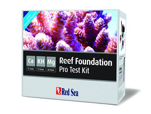 Red Sea Reef Foundation набор тестов для измерения количества кальция, щелочности и магния в морской воде