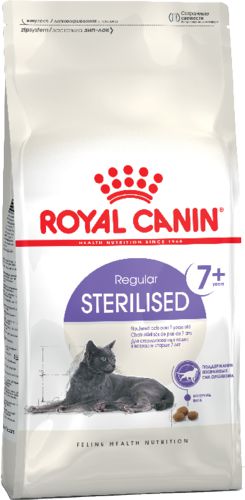 Корм Royal Canin STERILISED 7+ для стерилизованных кошек старше 7 лет
