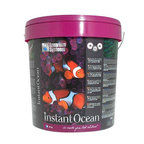 Морская соль Instant Ocean базового состава, 25 кг