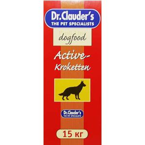 Корм Dr.Clauder`s Active-Kroketten для активных собак всех пород, 15 кг