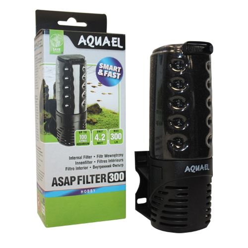 Фильтр внутренний AQUAEL ASAP 300 для аквариумов до 100 л, 300 л/ч