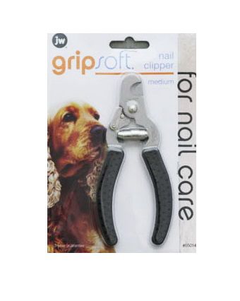 Когтерез с ограничителем J.W. Grip Soft Medium Nail Clipper для собак, средний