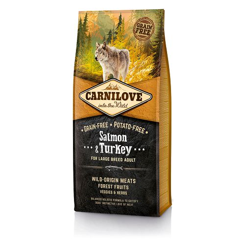 Корм Carnilove Salmon&Turkey for Large BreedAdult для взрослых собак крупных пород