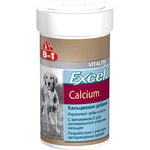 8in1 Calcium кальциевая добавка с фосфором и витамином D для собак