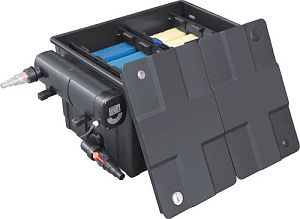 Фильтр прудовый проточный SUNSUN CBF-1100&nbsp;многокамерный модульный, совместим с&nbsp;уф-стерилизаторами CUV, 95х54&times;46&nbsp;см, 12&thinsp;000&nbsp;л/ч