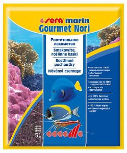 Sera Marin Gourmet Nori корм для морских рыб, 5 г