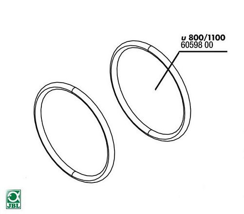 JBL Сменная прокладка для крышки ротора помпы ProFlow u800/1100, 2 шт.