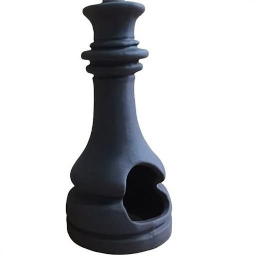 Декорация GLOXY Шахматная фигура Ферзь черный, 8х8х17см
