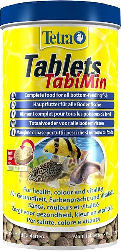 TetraTablets TabiMin корм для сомов и донных рыб, таблетки 2050 шт.