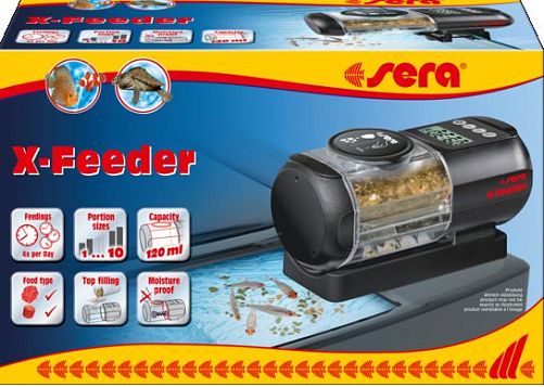 Автоматическая кормушка Sera X-Feeder для всех видов аквариумов