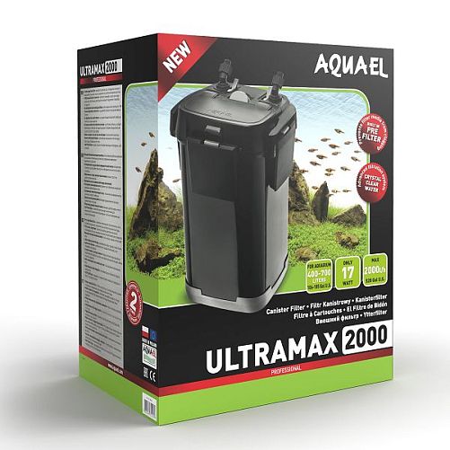 Фильтр внешний Aquael ULTRAMAX-2000 для аквариума 400-700 л, 2000 л/ч