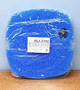 Вкладыш к фильтрам SunSun HW-302/402/702, губка синяя, крупная 10 ppi, 18х18×2 см