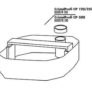 JBL Сетчатая корзина №2 (средняя) для внешних фильтров CristalProfi 120/250, арт. 6 087 400