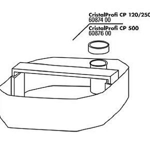 JBL Сетчатая корзина №2 (средняя) для внешних фильтров CristalProfi 120/250, арт. 6 087 400