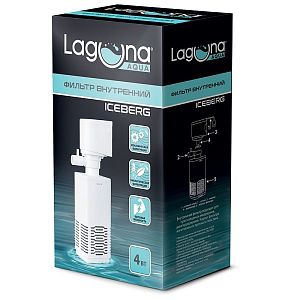Фильтр внутренний Laguna ICEBERG, 4&nbsp;Вт, 400&nbsp;л/ч, до&nbsp;120&nbsp;л
