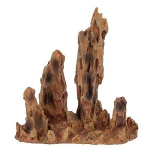 Декор Prime «Окаменевший бамбук», пластик, 270х145×270 мм