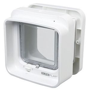 Дверца TRIXIE SureFlap DualScan для кошки, 21×21 см, белая