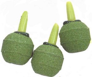 Распылитель Aqua-Pro камень-шарик зелёный малый, 3 шт.