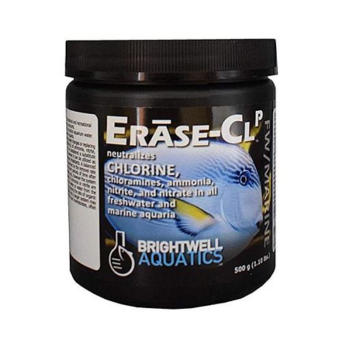 Средство Brightwell Aquatics Erase-Cl P для удаления хлора и аммиака в морских аквариумах, 500 г