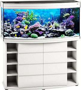 Морской аквариум с&nbsp;тумбой STELLEX AQUA 300, 300&nbsp;л, 126x51&times;139&nbsp;см