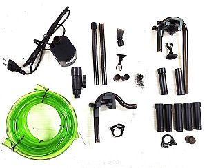 Внешний канистровый фильтр SunSun HW-502, 4&nbsp;ступени фильтрации, 6&nbsp;Вт, 600&nbsp;л/ч, помпа внешняя в&nbsp;компекте