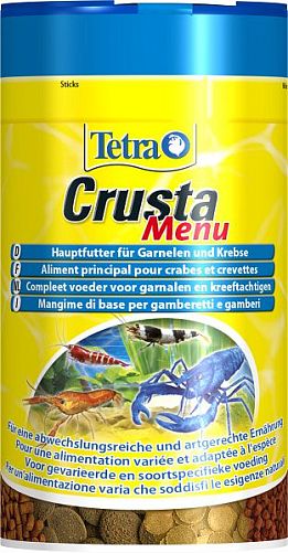 TetraCrusta Menu основной корм 4 в 1 для раков и креветок, 100 мл